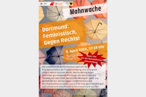 Dortmund: Feministisch. Gegen Rechts! Achtung: Neuer Veranstaltungsort!